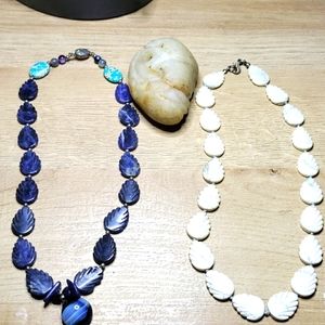 Seashell necklace original design from ("Holmes creations")